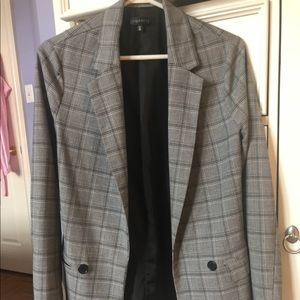 Dynamite check open blazer !